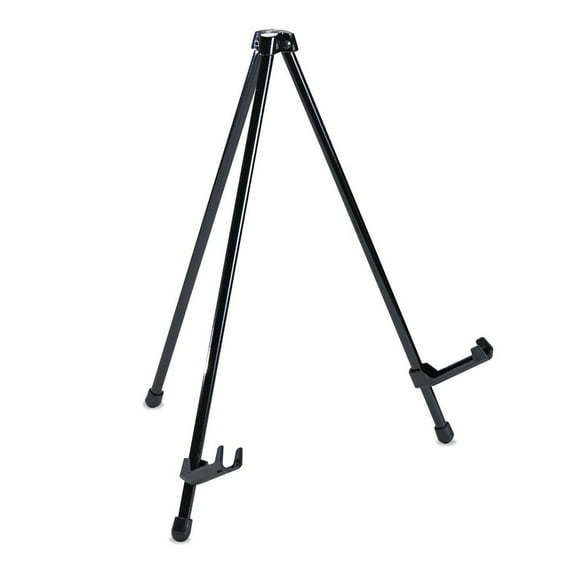 MasterVision Instant Table-Top Easel 14 1/4" High Black FLX07201MV