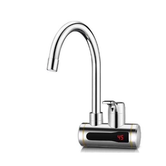 Instant Tankless Electric Hot Water Heater Faucet Kitchen Instant Heating Tap Water Heater with LED Temperature Display ,Easy to Install