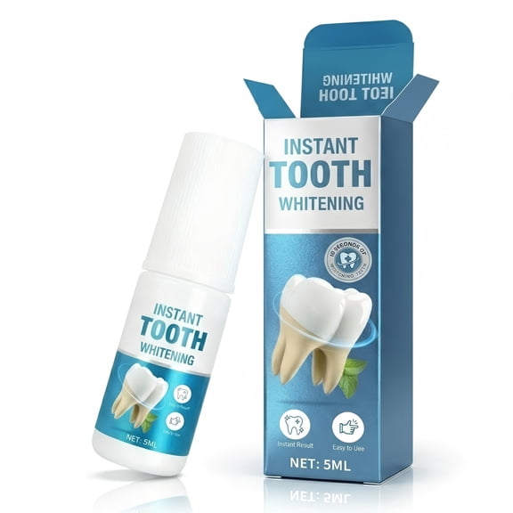 Topkech Instant Teeth Whitening Paint, Advanced Tooth Whitener Gel for White Teeth, Get Confidence