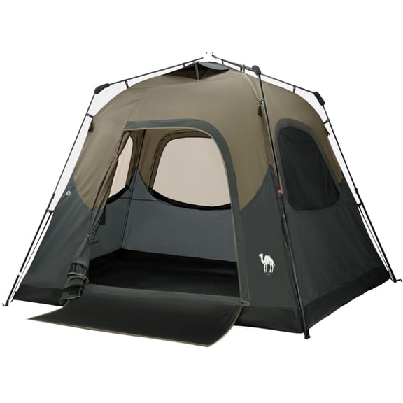 Instant Tents For Camping 4-6 Person Tent Waterproof Easy Setup Sets Up In 60 Seconds Backpacking With Carry Bag Outdoor Hiking