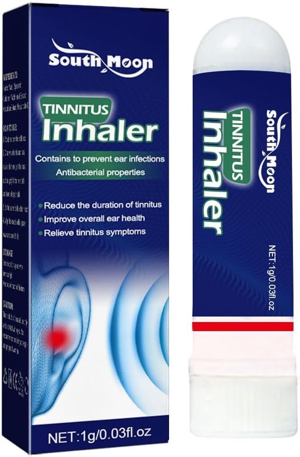 Instant Tinnitus Relief Nasal Inhaler, Natural Herbal Tinnitus Ear