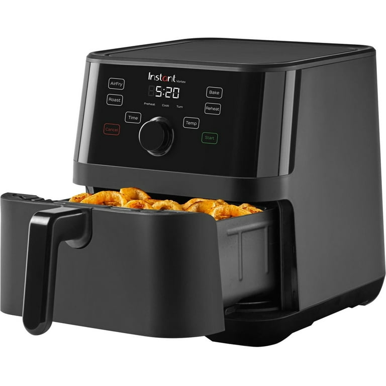 Instant Vortex 5.7-Quart Air Fryer with Customizable Smart Cooking Programs  and Nonstick Dishwasher-Safe Single Basket 