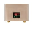 thumbnail image 1 of Instant Water Heater Bathroom Kitchen Wall Mounted Electric Water Heater LCD Temperature Display With Remote Control ,Lightweight Portable Design, 1 of 7