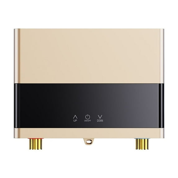 Instant Water Heater Bathroom Kitchen Wall Mounted Electric Water Heater LCD Temperature Display With Remote Control ,Safety Protections