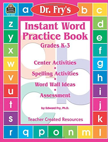 Pre-Owned Instant Word Practice Book by Dr. Fry (Paperback) 0743935039 ...