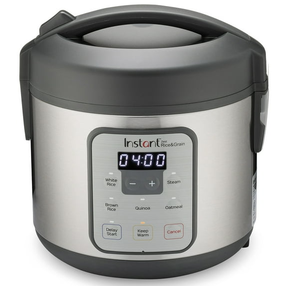 Instant Pot, 8-Cup Zest Rice Cooker, Food Steamer, Cooks Grain, Quinoa and Oatmeal, Vegetable Steamer, Slow Cooker, Warmer & More