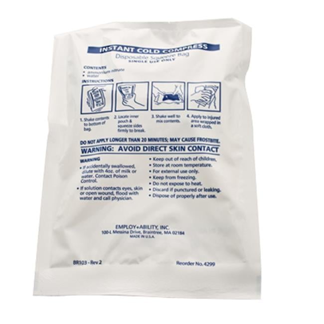 Relief Pak Instant cold compress, standard 6 Relief Pak Instant cold compress, standard 6