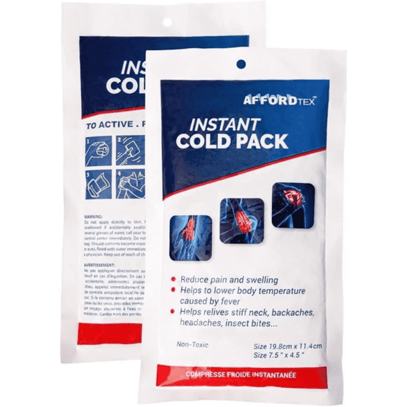 Affordtex Cooling Cold Pack Bundle with 36 Cold Packs, 36 Count, 36 Pack