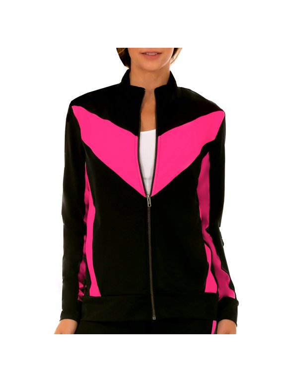 InstantFigure Activewear Compression Zip-Up Jacket AWJ029