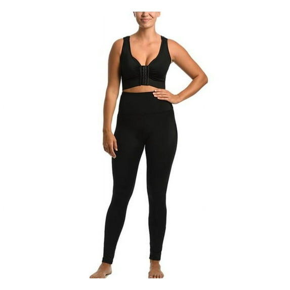 InstantFigure Compression Hi-waist leggings-no side seams 1WPL028 by InstantFigure INC