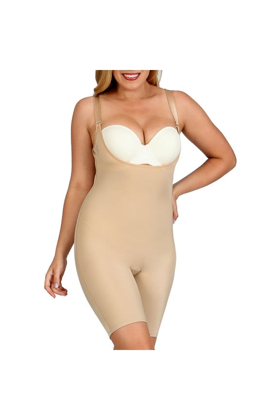 InstantFigure Plus Size Underbust Bodyshorts WBSS016C
