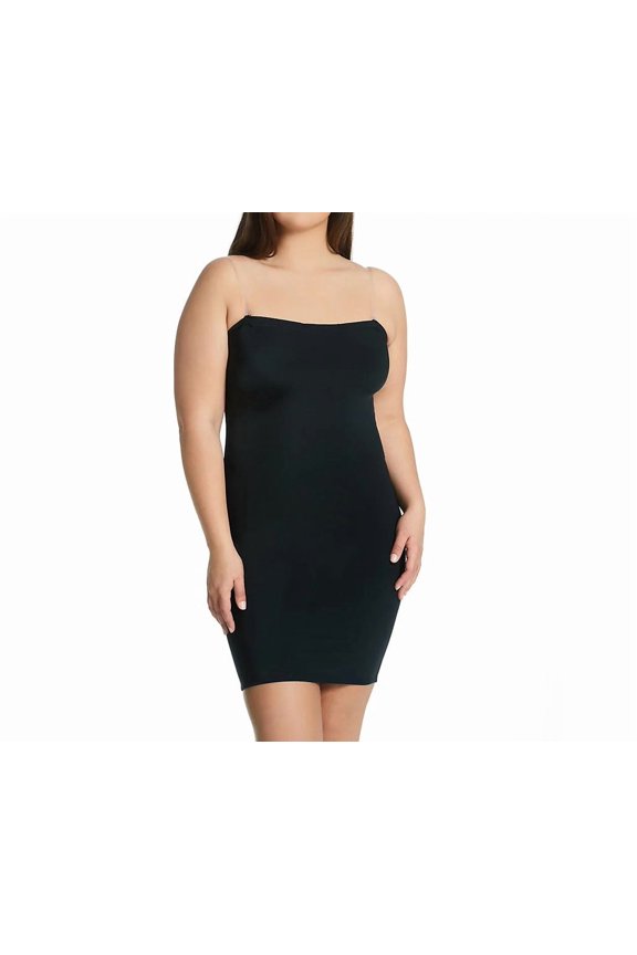 InstantFigure Shapewear Plus Size Tube Slip Dress WTS034C