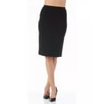 thumbnail image 1 of InstantFigure Short Pencil Skirt with Elastic Waist 168024, 1 of 19