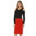 thumbnail image 1 of InstantFigure Short Pencil Skirt with Elastic Waist 168024, 1 of 2