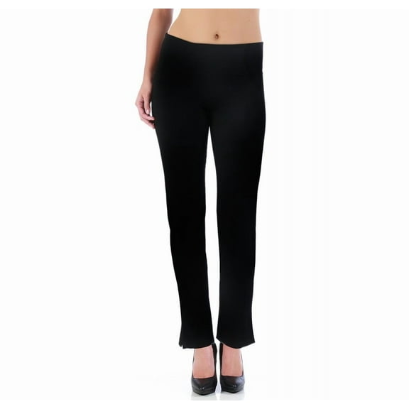 InstantFigure Straight Leg Pant with Slit 16801M