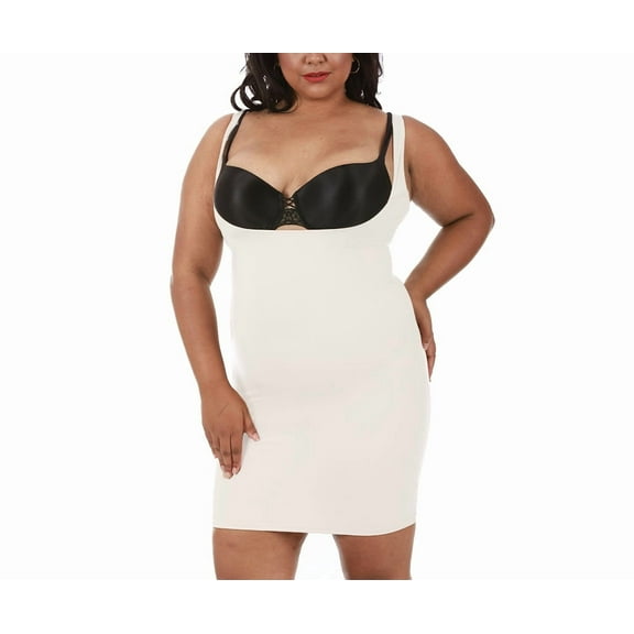 InstantFigure Underbust Tank Dress Curvy Plus Size Shapewear WD40151C