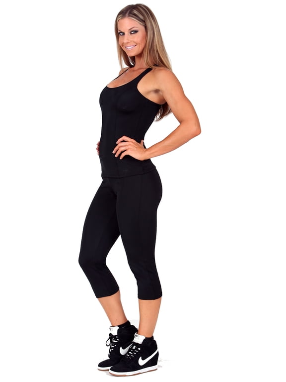 InstantFigure Activewear Compression Capri Pant AWP009