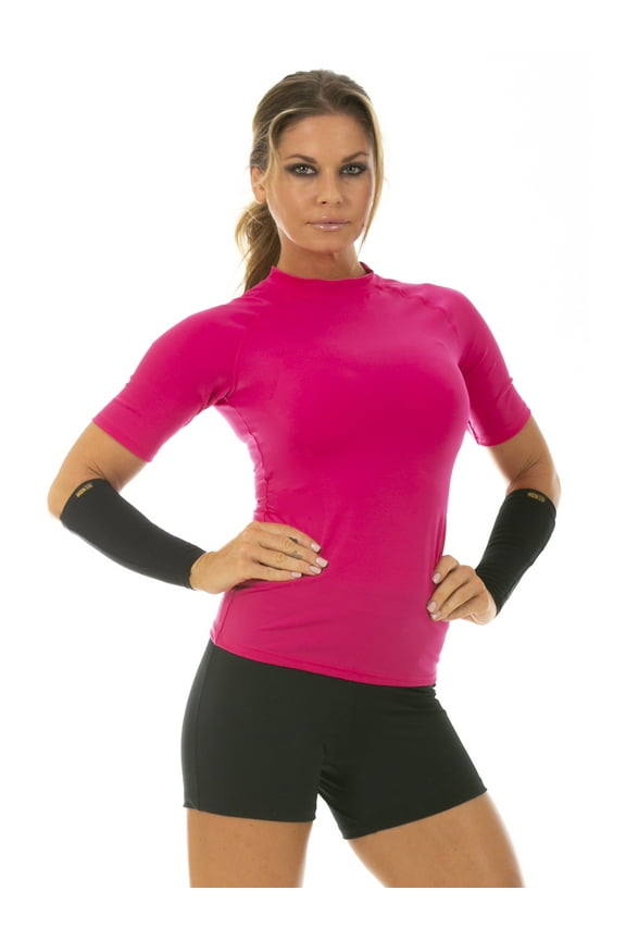 InstantFigure Activewear Compression Short Sleeve Top AWT025