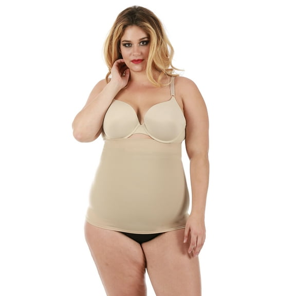 InstantFigure Women’s Firm Compression Shaping Waist Shaping Pull-On Tube Belt