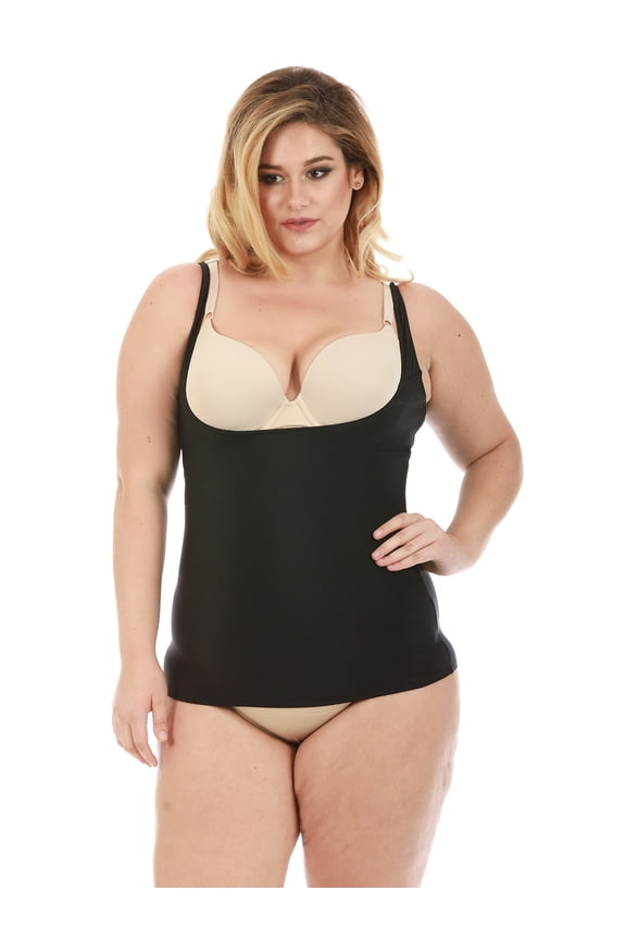 InstantFigure Underbust Plus Size Tank Top WTBS004C