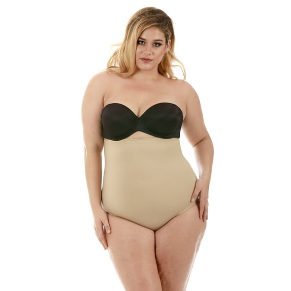 InstantFigure Shapewear Plus Size Hi-waist Slimming Panty WPY019C