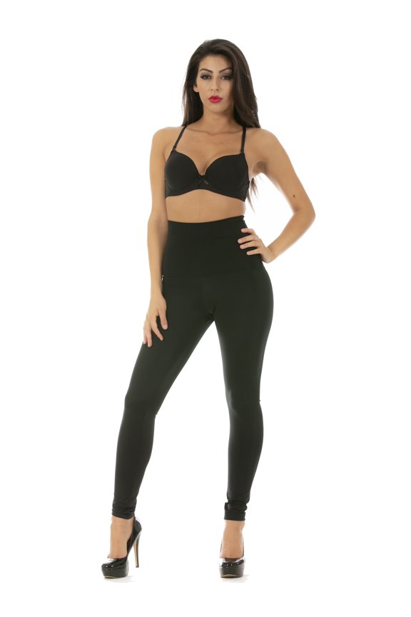 Women’s Firm Control Shaping Hi-Waist Wide Band Ankle Length Pant