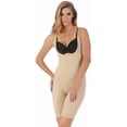 thumbnail image 1 of Women's InstantFigure B40161X Curvy Torsette Body Slimming Short with Gusset (Nude 2X), 1 of 2