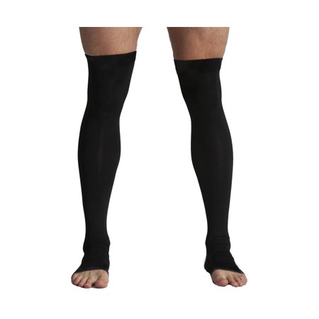 InstantRecoveryMD Unisex Compression Anti-Embolism Thigh Length Stockings MD400