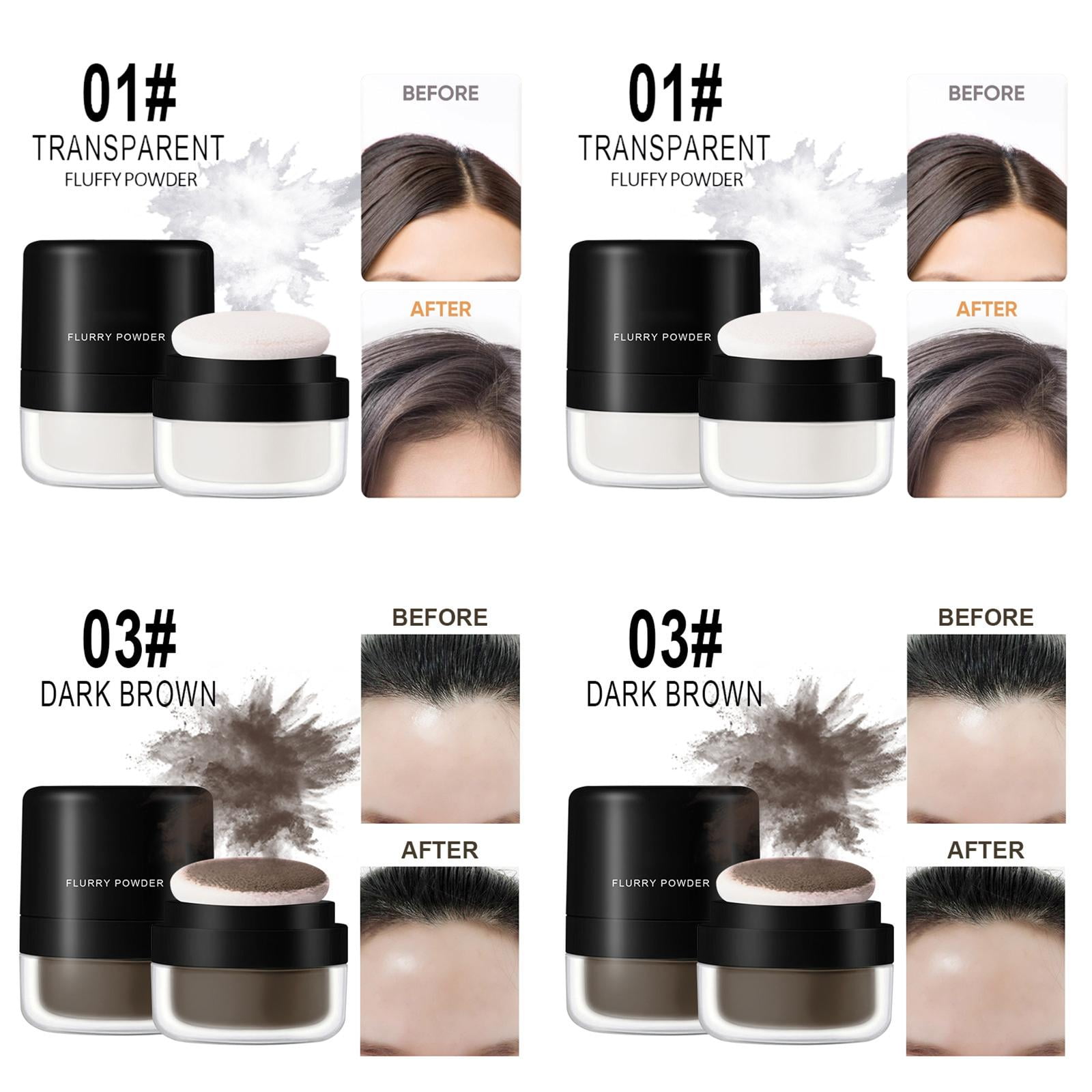Instantly Hairline Gray Hair Coverage Up Hair Powder For Thinning Hair