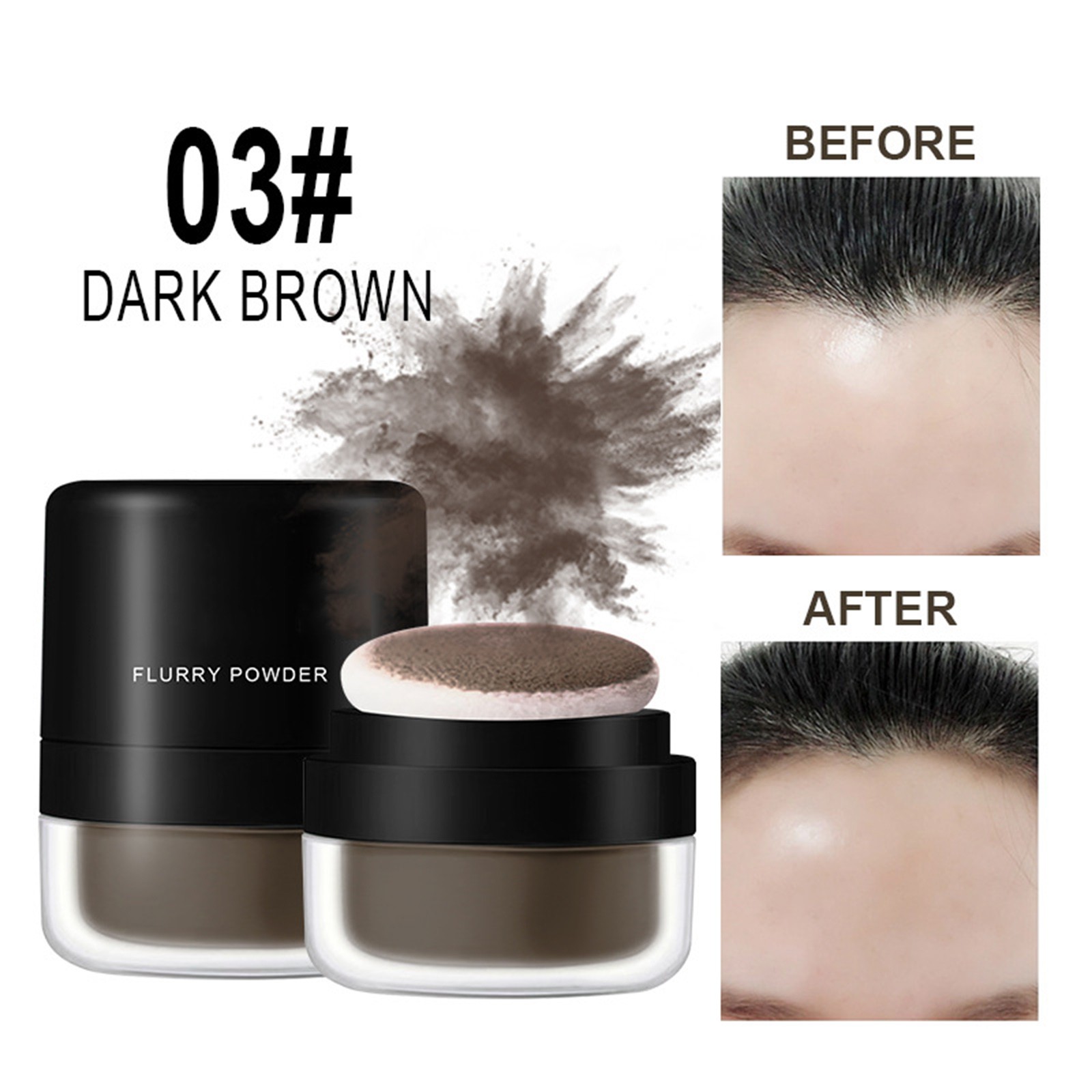 Instantly Hairline Gray Hair Coverage Up Hair Powder For Thinning Hair For Women Hair Root Rice