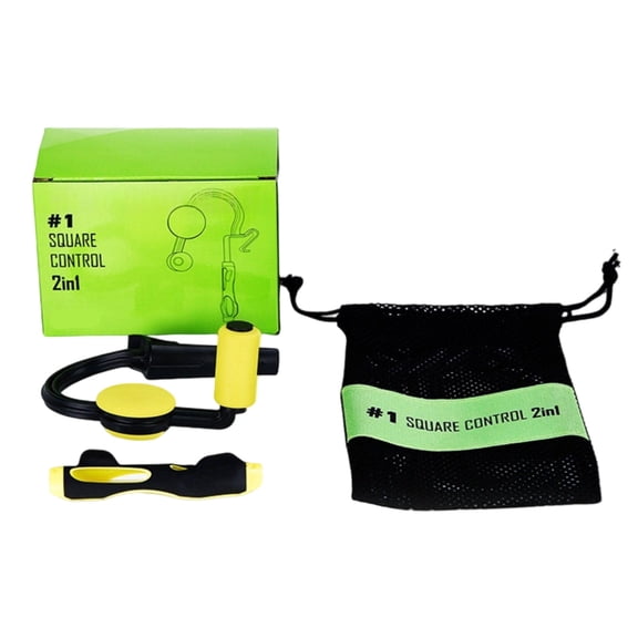 Instants Face Alignment Golf Practice Tool With Anti Cushions And Postures Correction Grip Design