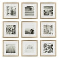 thumbnail image 1 of Instapoints 8 x 8 Brown Gallery Wall Frame 9 Count, 1 of 9