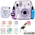 thumbnail image 1 of Instax Mini 11 Case, Clear Protective Camera Case for Fujifilm Instax Mini 11 with Upgraded Film Mini Pouch, Instax Camera Accessories with Shoulder Strap & Sticker, 1 of 7