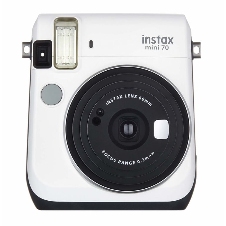 Fujifilm Instax Mini 70 - Instant camera - lens: 60 mm - white
