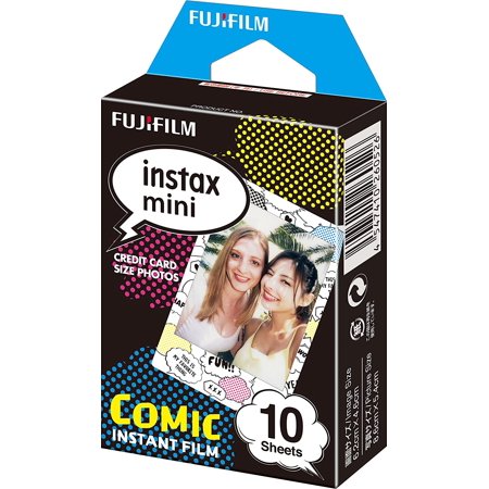 Instax Mini Comic Instant Film (Multi-Color)