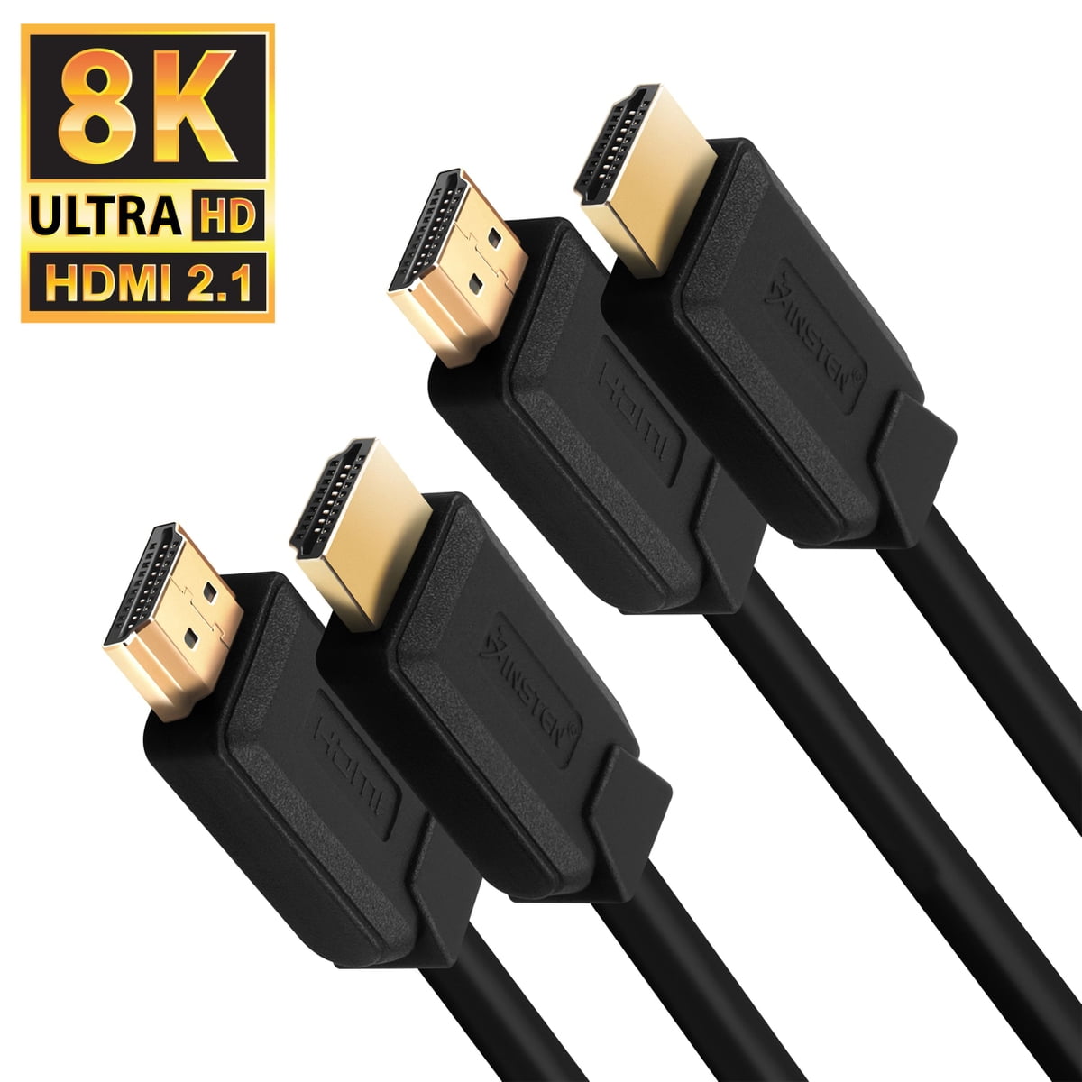 Câble HDMI 2.1 Ultra HD 8K 60Hz Black Line 3m