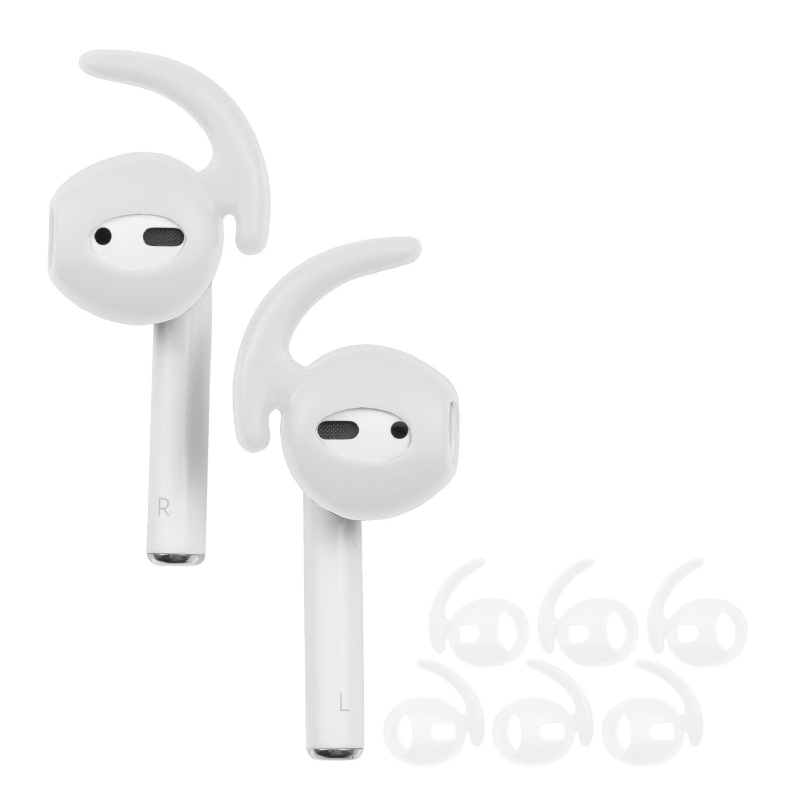 Insten 3 Pairs Ear Hooks Compatible with AirPods 1 & 2 Earbuds, Anti ...