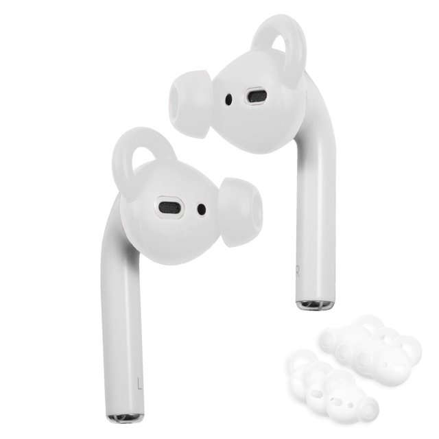 Insten 3 Pairs Ear Hooks Tips Compatible with AirPods 1 & 2 Earbuds