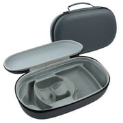 Insten Carrying Case For Oculus Quest 2 VR Gaming Headset, Fits Elite Strap, Touch Controllers Accessories Protective EVA Hard Shell Travel Bag, Gray