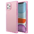 thumbnail image 1 of Insten Case for iPhone 12 Pro Max Case 6.7 Inch, Soft TPU Protective Cases with Reinforced Corners, Shock Absorption, Crystal Clear Pink Slim Cover for Women Girls, 1 of 10