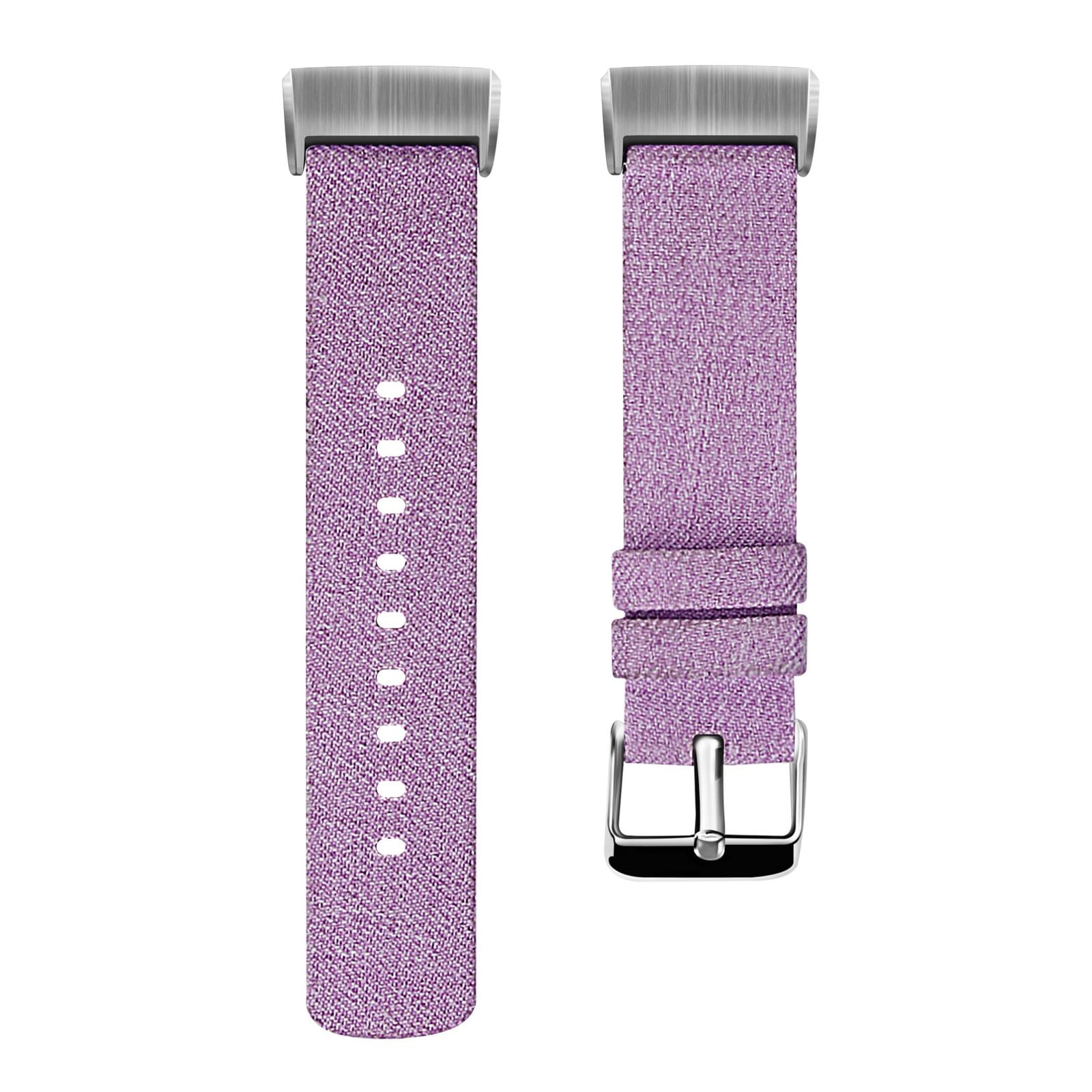 Insten Fabric Lavender Tracker Compatible Replacement 3 Charge for Watch Charge SE, with Bands 3, SE, 4 Fitbit Women, and Charge Men Fitness 4, Band Charge and