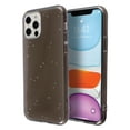 thumbnail image 1 of Insten Glitter Case Compatible with iPhone 12 Pro Max Case 6.7 Inch, Soft TPU Sparkle Protective Cases, Shock Absorption, Crystal Clear Black Bling Shinny Slim Cover for Women Girls, 1 of 10