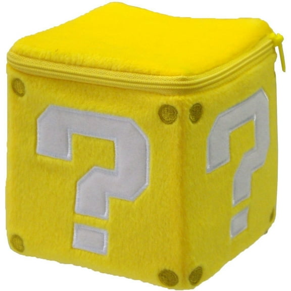 Insten Nintendo Super Mario Coin Box Plush Toy, 5 Inches