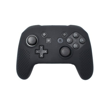 Insten Protective Soft Silicone Skin Case Cover for Nintendo Switch Pro Controller [Fully Protected/Anti-Slip/Lightweight/Slim Fit] Black