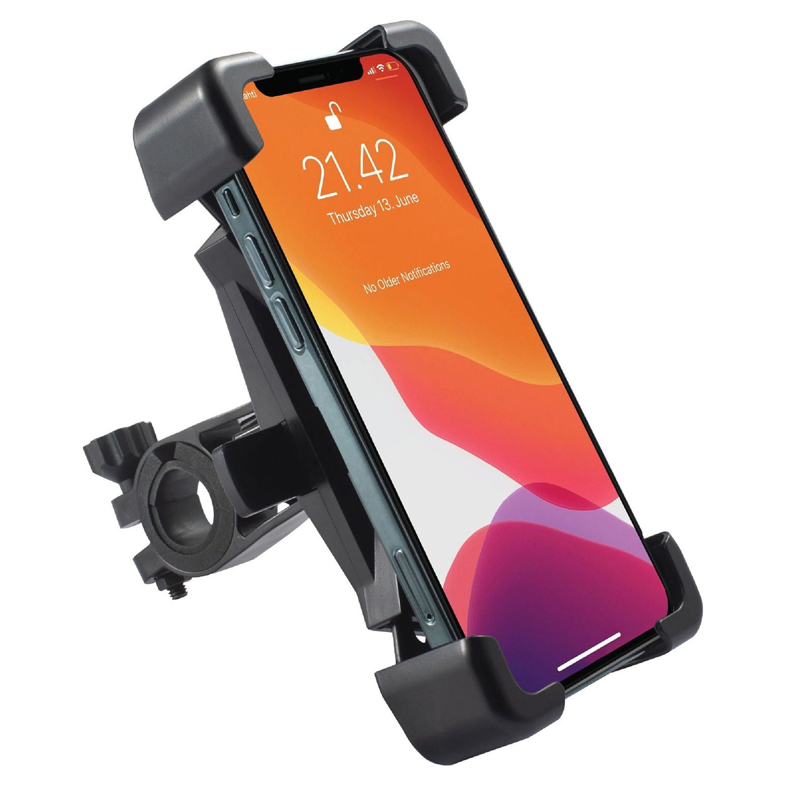 Insten Universal Bike Phone Mount Holder Compatible with iPhone 12 Mini