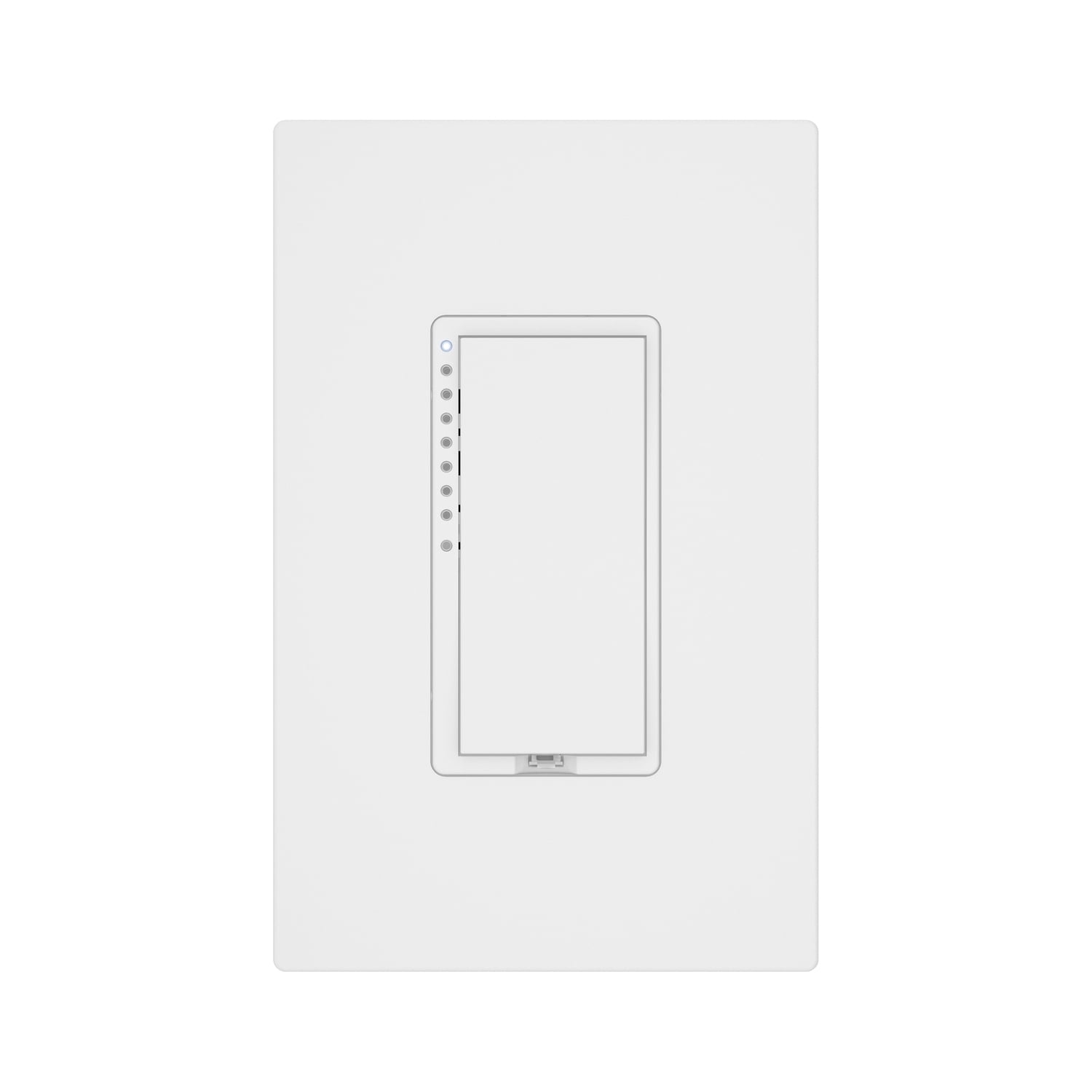 White High-Wattage Wireless Smart Dimmer Wall Switch