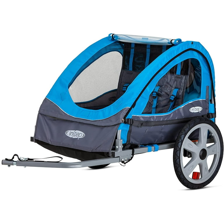 Single seat shop bike trailer