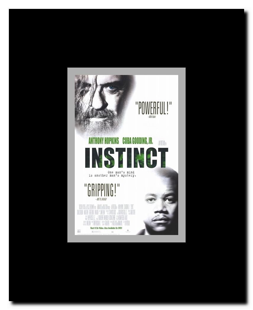 Instinct Framed Movie Poster