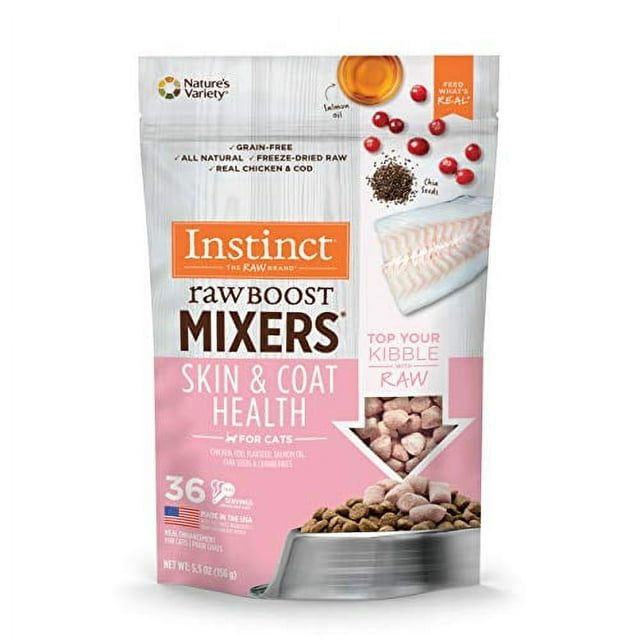Instinct Freeze Dried Raw Boost Mixers Grain Free Skin & Coat Health