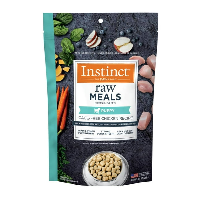 Instinct Freeze Dried Raw YPF5 Meals for Puppies Grain Free Cage Free